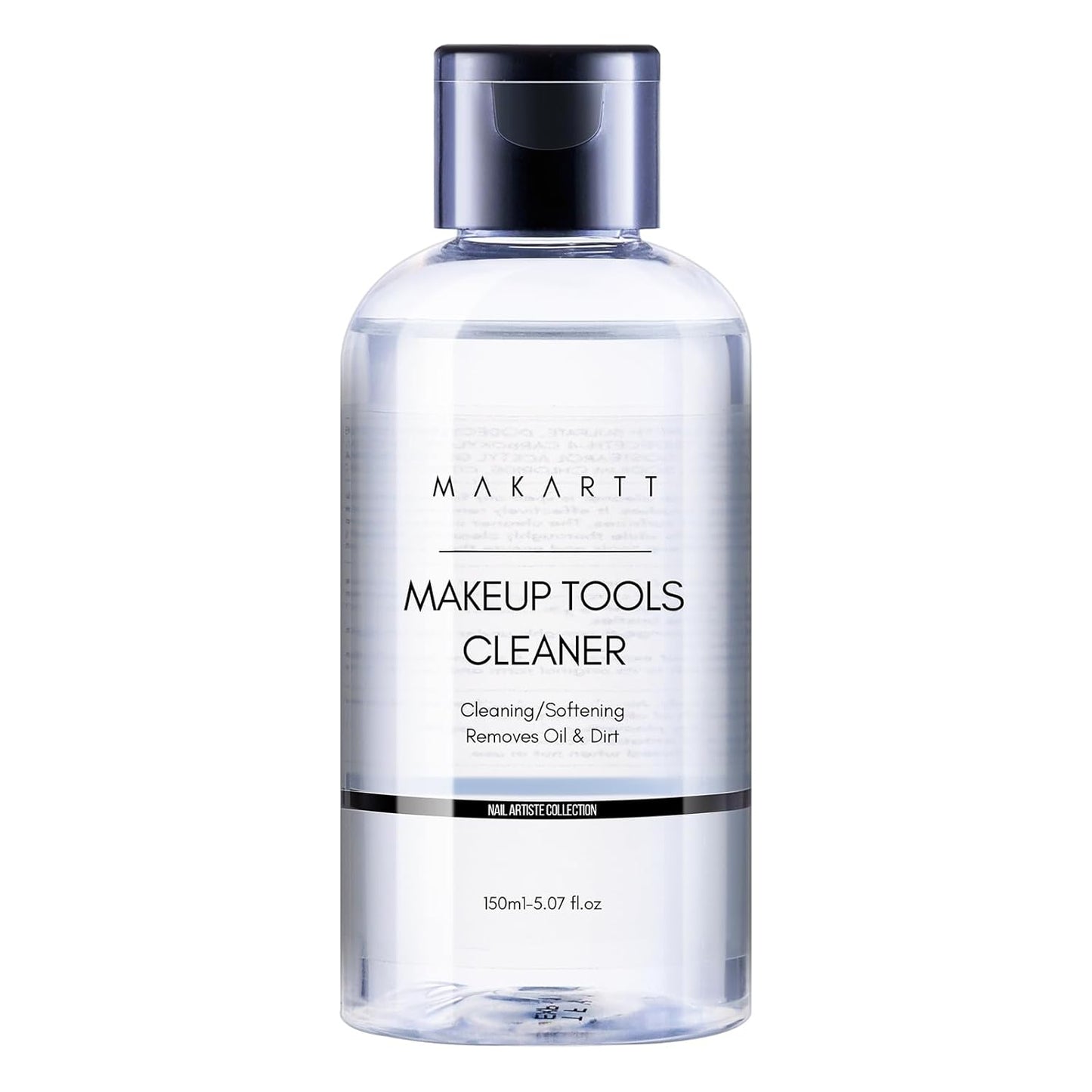 Makeup Brush Cleaner: Deep Cleaning Solution for Nail Brushes, Sponges, and Powder Puffs, Hypoallergenic Formula, Removes Residue from Cosmetic and Nail Art Tools, Cruelty-Free (5.07 Fl Oz)